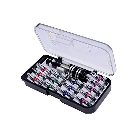 Set Inserti Colorati 15 Pz In Acciaio S2 Con Portainserti Magnetico Bloccavite - Foto 1