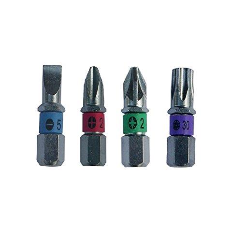 Set Inserti Colorati 15 Pz In Acciaio S2 Con Portainserti Magnetico Bloccavite - Foto 2