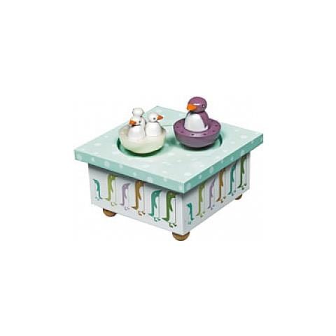 Carillon Di Legno Di Pinguino - Foto 1