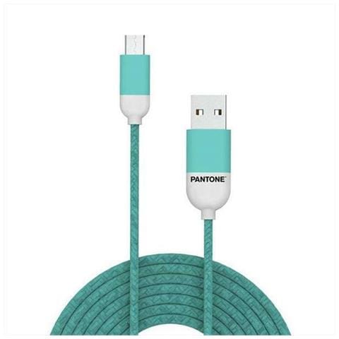 Microusb Cable Cyan 1 5 Mt - Foto 1