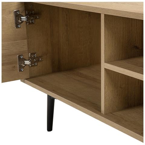 Porta Tv Laminato In Color Legno Chiaro Torvi - Foto 19