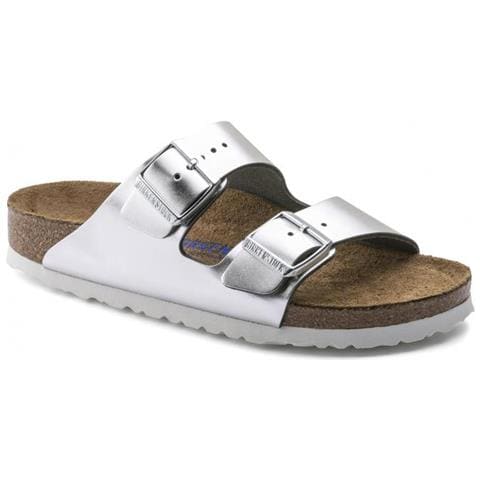 Arizona Sfb Metallic Silver Sandalo Donna - Calzata Stretta Eur 39 - Foto 1