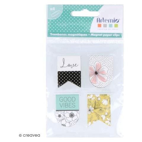 4 Graffette Magnetiche 3,5 Cm - Buone Vibrazioni - Foto 1