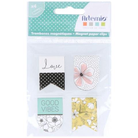 4 Graffette Magnetiche 3,5 Cm - Buone Vibrazioni - Foto 4