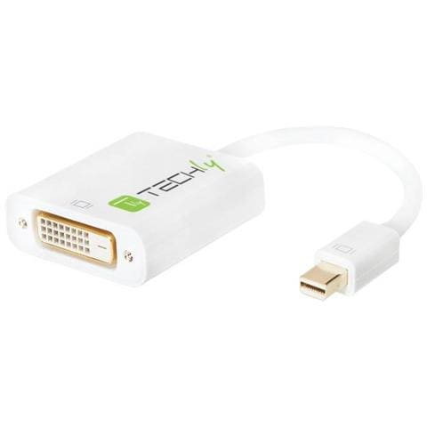 Adattatore Mini Displayport (thunderbolt) 1.2 / Dvi 15cm Bianco - Foto 1