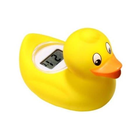 Termometro Dellacqua Digi Anatroccolo Digitale E Ora Gioco Per Il Bagno Bambino - Foto 1