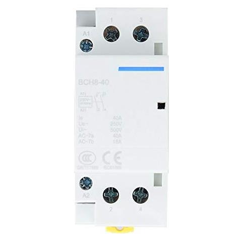 Contattore 2p 1no1nc Ac 40a A Basso Consumo Di Energia Domestica Guida Din Del Contattore Di Ca 50 60hz (220v 230v) - Foto 1