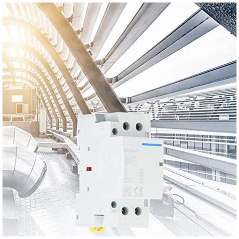 Contattore 2p 1no1nc Ac 40a A Basso Consumo Di Energia Domestica Guida Din Del Contattore Di Ca 50 60hz (220v 230v) - Foto 4