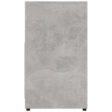 Mobile da Bagno Grigio Cemento 60x33x61 cm in Legno Multistrato - Foto 10