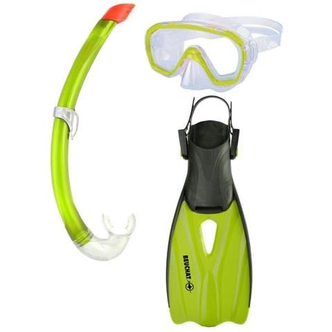 Maschera Regolabile E Pinne Snorkel 30/32 - Foto 1