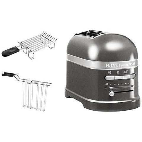 5KMT2204EMS Tostapane A 2 Scomparti Potenza 1250 Watt Colore Silver - Foto 5