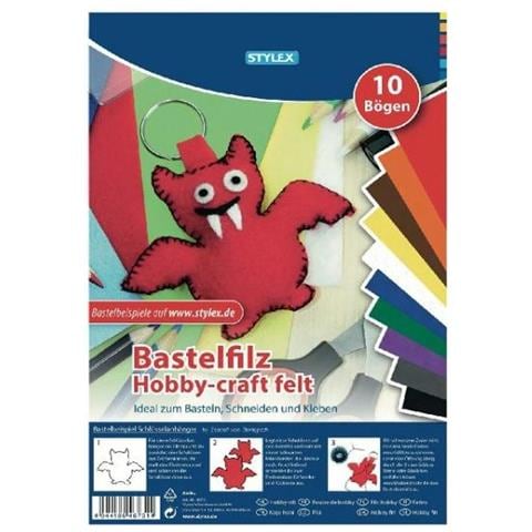 Set Fai Da Te Feltro 20 X 30 Cm 10 Fogli - Foto 1