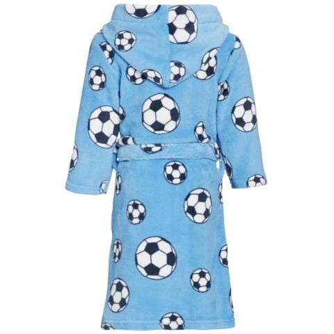 Accappatoio Soccerjunior Felpa Blu Taglia 146/152 - Foto 2