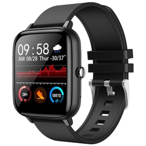 Wokex - Smart Watch Donna Uomo Cardiofrequenzimetro Fitness Tracker Orologio  Da Polso Orologi Intelligenti (nero) - ePRICE