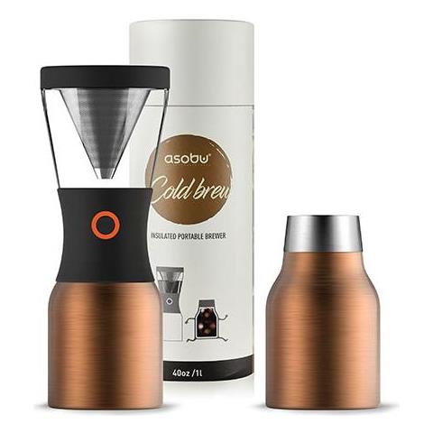 Asobu Cold Brew Superficie Piana Caffettiera 1 L Manuale - Foto 1