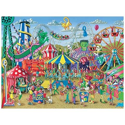-fun At The Carnival - Puzzle Per Bambini Da 300 Pezzi - Ogni Pezzo A Unico, I Pezzi Si Incastrano Perfettamente, Numero Modello: 13231 - Foto 1