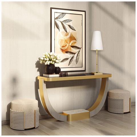 Lampada Da Scrivaniza Contemporanea Zaragoza Metallo Ottone 1 Luce Pvc - Foto 2