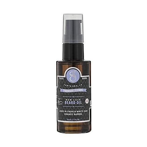 Premium Blends Beard Oil - Balsamo Per Barba Senza Risciacquo Per Ammorbidire I Capelli, Idratare La Pelle, Eliminare La Forfora Della Barba, Crescere Sanamente La Barba - Fragranza Botte Di Rum - 1 Oz - Foto 1
