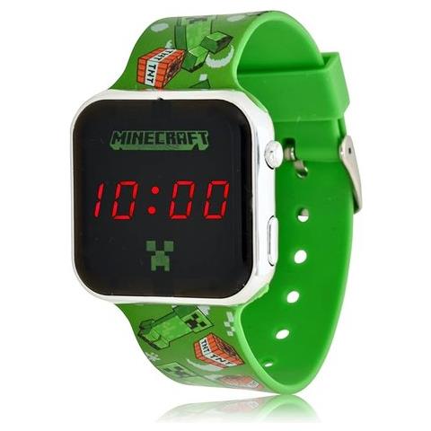 Orologio Bimbo Ds Import Min4129 Minecraft Digital Led Verde - Foto 1