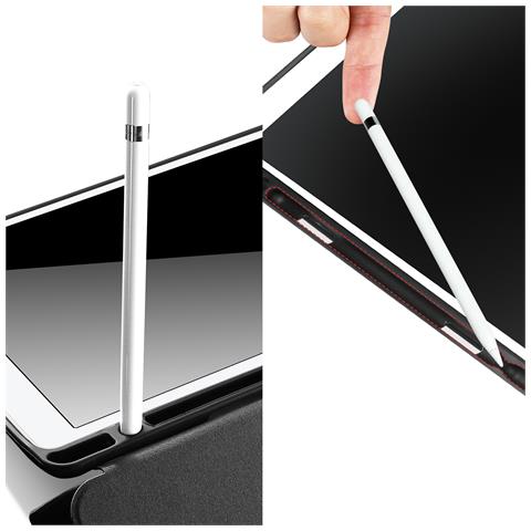 Custodia Per Ipad Pro 12.9 E Pro 12.9 2017 Funzione Supporto, Domo, Nero - Foto 2
