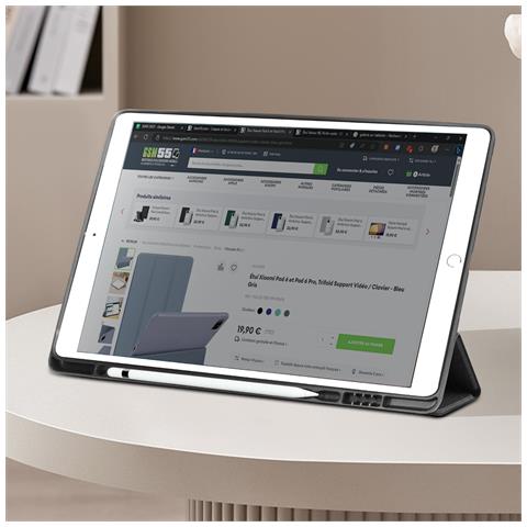 Custodia Per Ipad Pro 12.9 E Pro 12.9 2017 Funzione Supporto, Domo, Nero - Foto 5