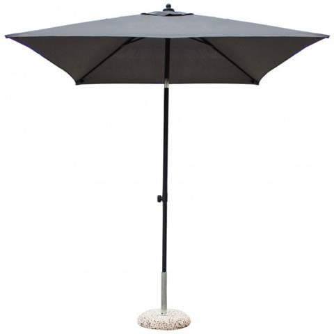 Ombrellone Nice Nero P /c 2 X 2 Telo Grigio - Foto 1