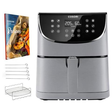 Cp158-af-rxa Friggitrice Singolo 5,5 L Indipendente 1700 W Friggitrice Ad Aria Calda Grigio - Foto 1