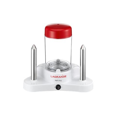 Hot-Dog 370 W Rosso, Trasparente, Bianco - Foto 1