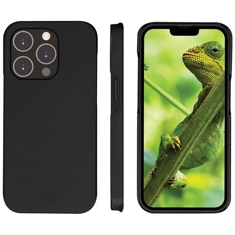 Custodia Per Iphone 14 Pro 2 In 1 Modello Lynge Pelle Con Portacarte, Nero - Foto 4