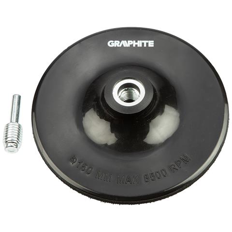 Disco Flessibile Con Velcro 150 Mm X M14 + Perno - Foto 1