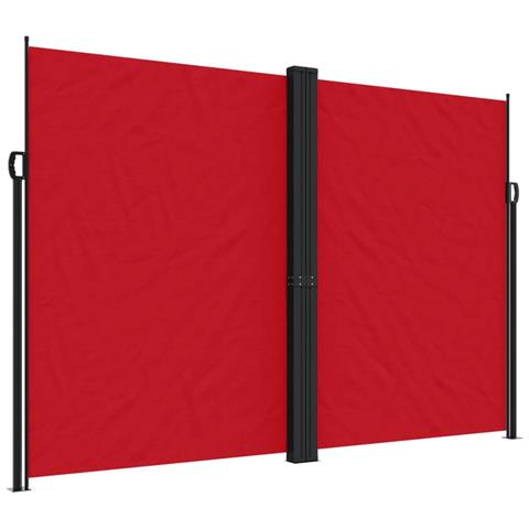 Tenda Da Sole Laterale Retrattile Rossa 220x600 Cm - Foto 2