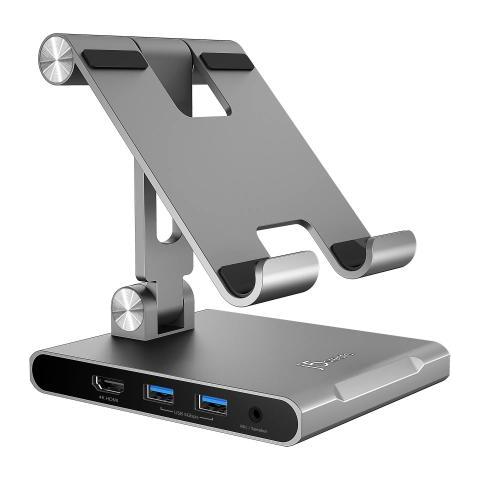 J5create Jts224 Supporto Multiangolare Con Docking Station Per Ipad Pro - Foto 1