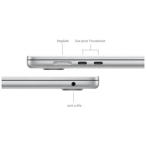 MacBook Air MC9J4T /A Monitor 15,3" 2K Neural Engine M3 Ram 24 GB SSD 512 GB macOS Sequoia - Foto 7