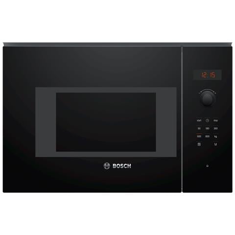 Serie 4 BFL523MB1F forno a microonde Nero Solo microonde Da incasso 20 L 800 W - Foto 2