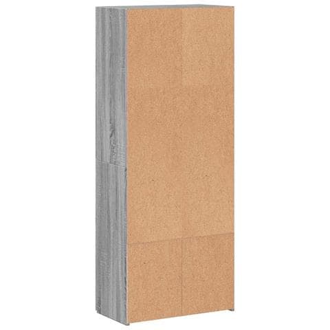 Schedario Grigio Sonoma 60x32x153 cm in Legno Multistrato - Foto 2