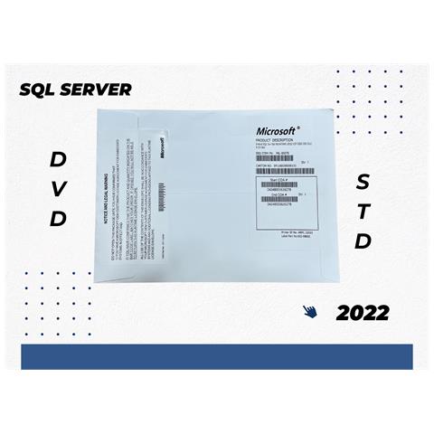 Sql 2022 Dvd Box Sticker Con Key - Foto 1