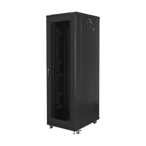 Lanberg FF01-8842-23B, Rack indipendenti, 42U, 800 kg, Lucchetti, Griglie, Rotelle - Foto 1