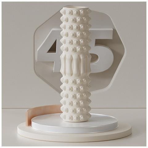 Colonna Yoga Con Rullo Di Schiuma Beige - Foto 2