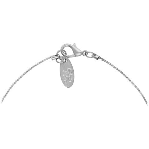 Girocollo In Argento Con Doppia Calla Placcata Argento, 40 Cm - Foto 4