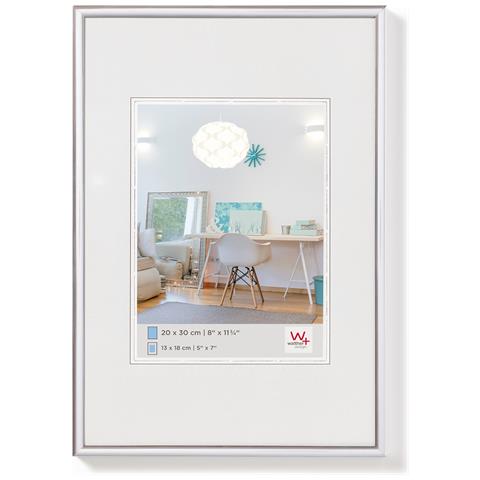 New Lifestyle Cornice In Plastica 24x30 Argento - Foto 1