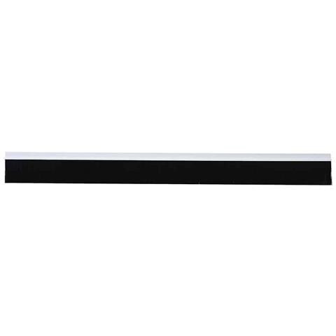 Spazzole per porte autoadesive 12 pcs Bianco 100 cm - Foto 1