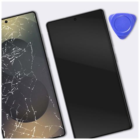 Schermo Completo Per Galaxy S25 Ultra Pannello Oled + Vetro Tattile + Cornice - Foto 4