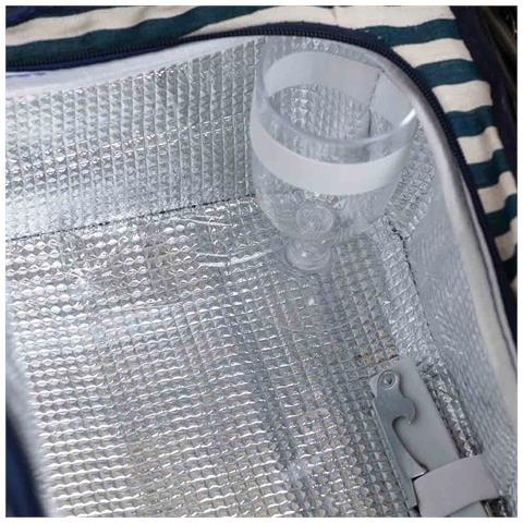 Cestino Pic-nic Blu 38x26x19h - Foto 8