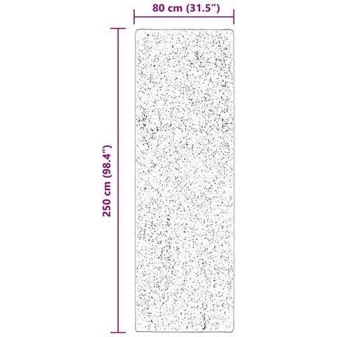 Tappeti per area HUARTE Marrone 250 x 80 cm Poliestere - Foto 8