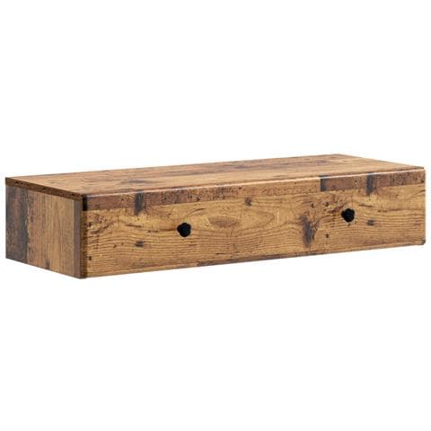 Tavolino da Parete Laterale Legno antico 87,5 x 34,5 x 17 cm - Foto 1