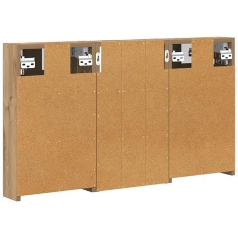 Set di Armadi da Bagno con lo scaffale 3 pcs 90 x 10,5 x 50 cm - Foto 9