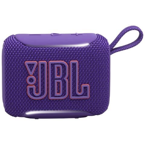 GO 5 Speaker Bluetooth ultra-portatile con potente Pro Sound e bassi incisivi, pairing AirTouch, design impermeabile, 10 ore di autonomia, Viola - Foto 1