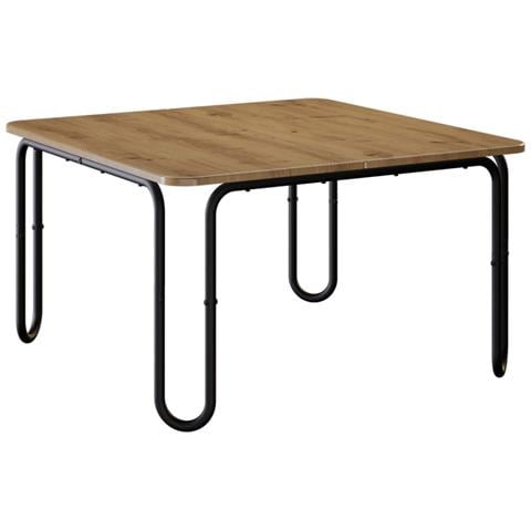 Tavolino da salotto Rovere Artigianale 79,5 x 79,5 x 45 cm - Foto 1