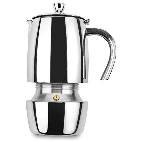 62084 Macchina per caffè espresso 4 tazze, 4 tazze, argento - Foto 2