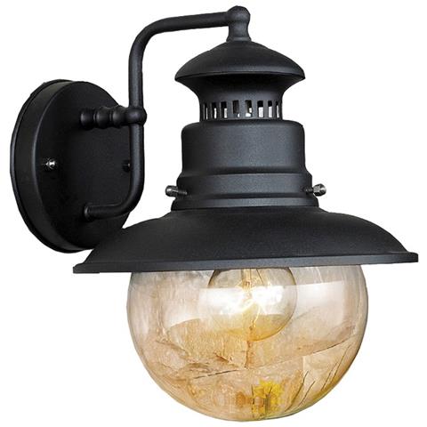 Lampada per esterno da parete in acciaio con vetro 22x26 cm - Foto 4